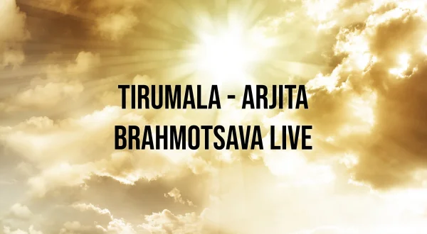 Tirumala - Arjita Brahmotsava Live