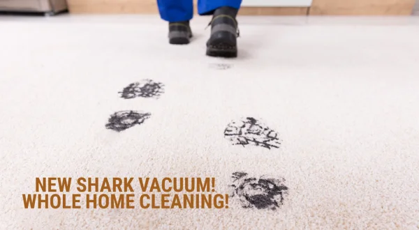 NEW Shark Vacuum! Whole Home Cleaning!