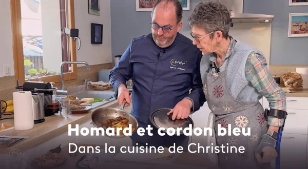 Homard et cordon bleu
