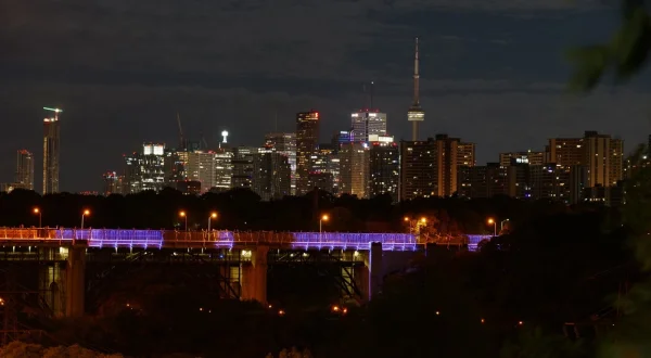 Wenn es Nacht wird in Toronto
