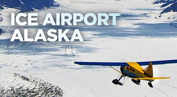 Ice Airport Alaska