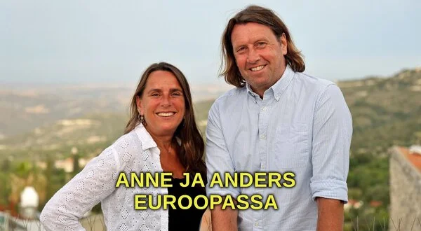 Anne ja Anders Euroopassa