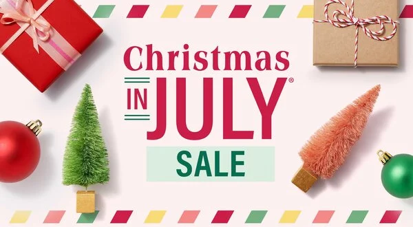 Live: Christmas in July Sale