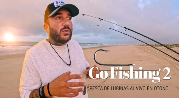 Go fishing! ep2 pesca de lubinas al vivo en otoño
