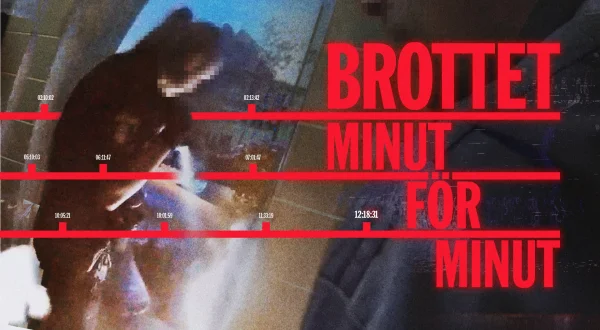 Brottet minut för minut - syntolkat