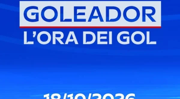 Goleador L'ora Dei Gol 18/10/2026