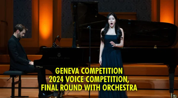 Geneva Competition 2024 Voice Competition, Final Round with Orchestra