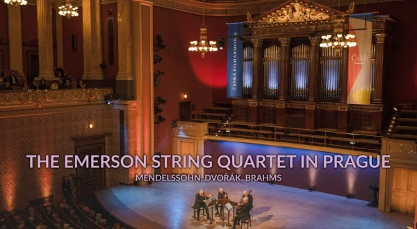 The Emerson String Quartet in Prague: Mendelssohn, Dvořák, Brahms