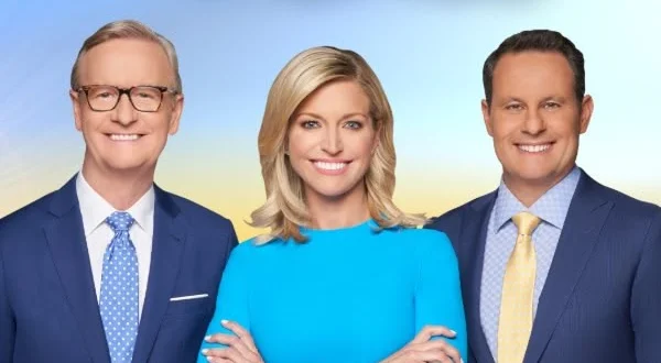 Hosts Ainsley Earhardt, Brian Kilmeade and Lawrence Jones
