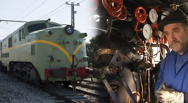 Locomotoras históricas. Demostración del funcionamiento de estas máquinas