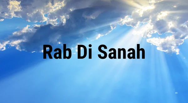 Rab Di Sanah