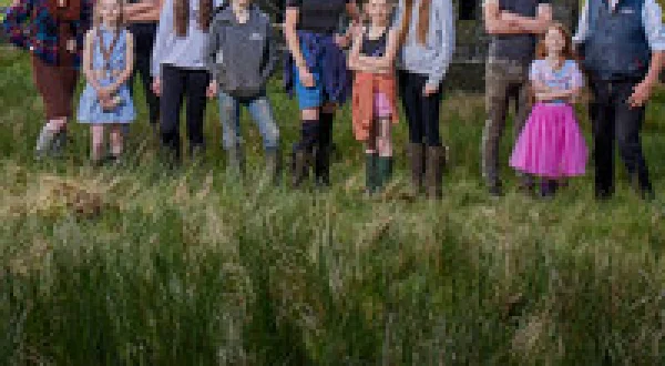 Our Farm Next Door: Amanda, Clive and Kids