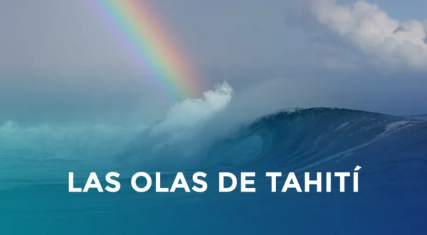 Las olas en Tahiti