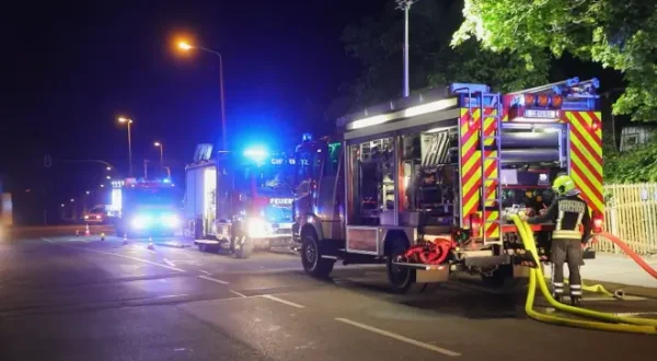 112: Feuerwehr im Einsatz