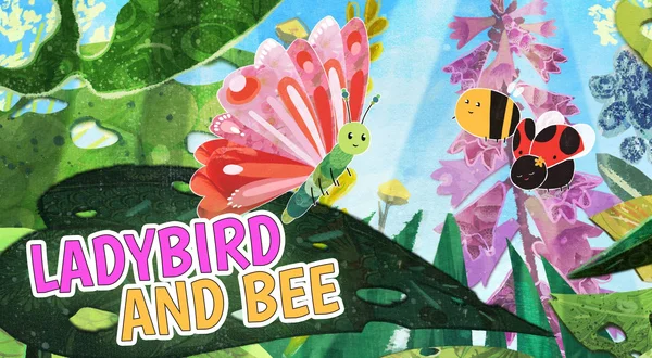 Ladybird and Bee