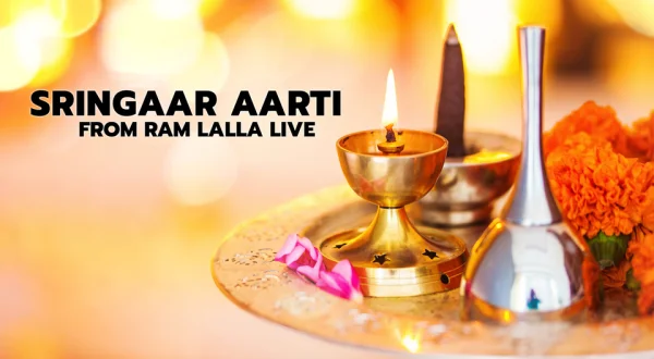Sringaar Aarti From Ram Lalla Live