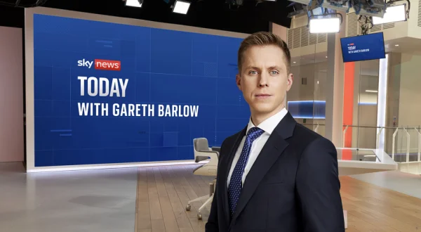 Live: Sky News Today with Gareth Barlow