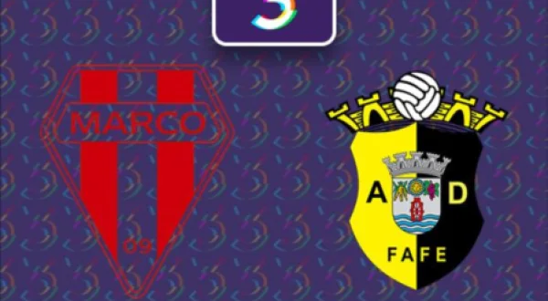 Liga 3 Placard - AD Marco 09 x AD Fafe (Direto)