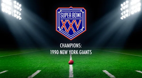 Super Bowl XXV Champions: 1990 New York Giants