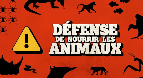 Défense de nourrir les animaux