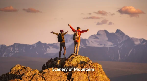Scenery of Mountains