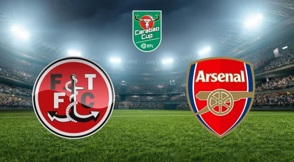 Carabao Cuppen: Fleetwood Town - Arsenal
