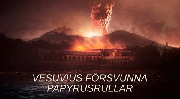 Vesuvius försvunna papyrusrullar