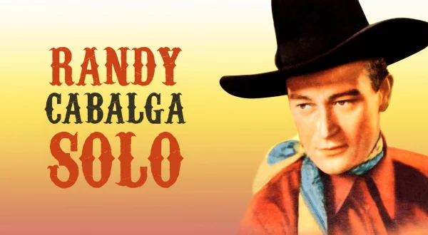 Randy cabalga solo