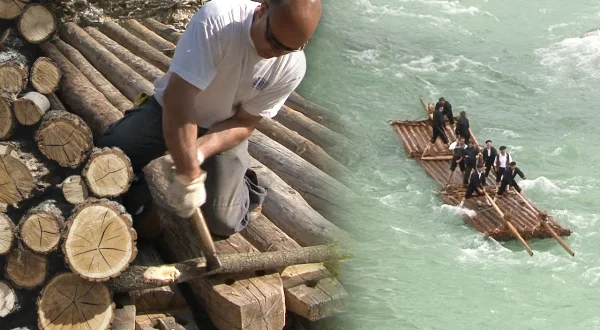 Los navateros. La madera y su transporte tradicional por el río