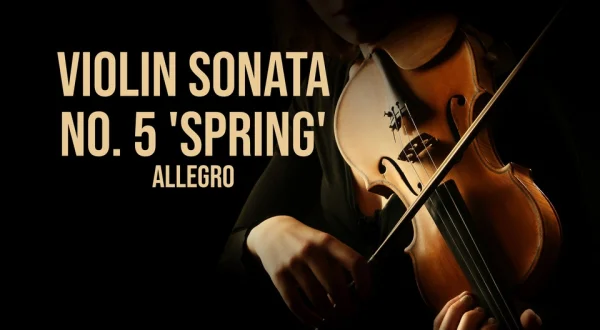 Violin Sonata No. 5 'Spring' - Allegro