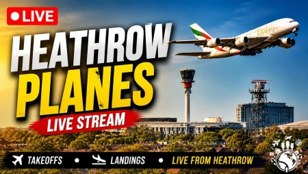 Heathrow Airport - Plane Spotting