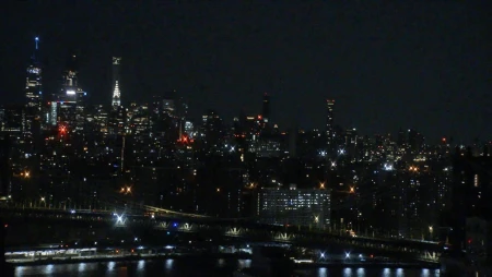 Brooklyn Bridge and Lower Manhattan