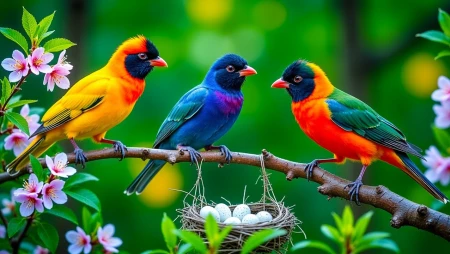 Amazon Rainforest Small Birds - Nature's Tiny Marvels