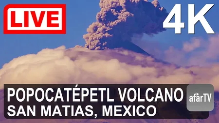 Popocatépetl Volcano - San Pedro Benito Juárez - مشاهدة التلفزيون عبر الإنترنت مجانًا | بث مباشر للقنوات التلفزيونية