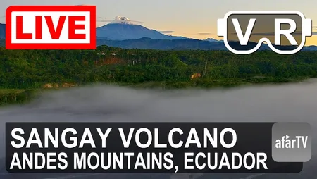 Sangay Volcano and Amazon Rainforest - Ecuador