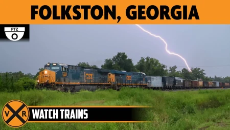 Kearney, Nebraska - Union Pacific Train Camera West