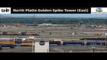 North Platte Golden Spike Tower - East Railcam