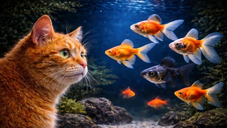 Cat TV Fish Tank - Aquarium for Cats