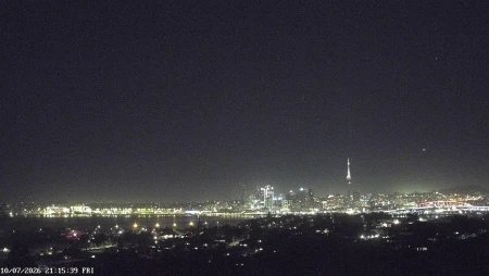 Auckland Harbour and Skyline