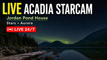 Jordan Pond - Acadia National Park Starcam