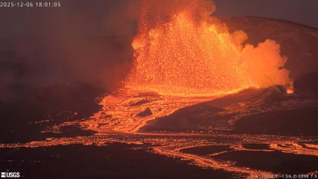 Kīlauea Volcano - Halemaʻumaʻu Crater