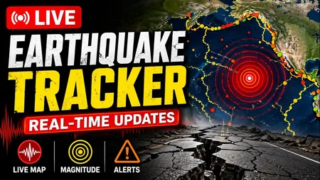 3D Globe Earthquake Monitor