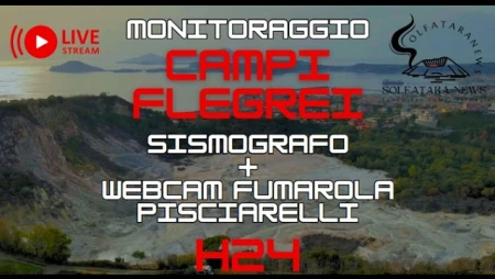 Campi Flegrei - Pisciarelli Fumarole and Seismograph