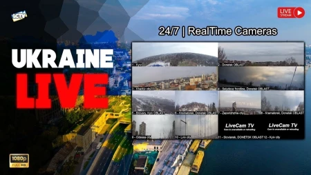 Ukraine Live - Real-Time Cameras from Kyiv, Kharkiv, Donetsk