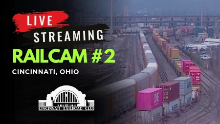 Cincinnati Union Terminal - North View Railcam