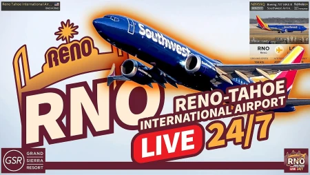 Reno-Tahoe International Airport Plane Spotting