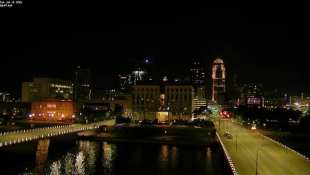 Des Moines Skyline - Historic City Hall