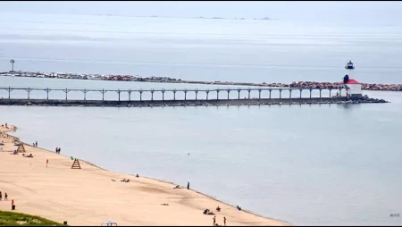 Michigan City - Washington Park Beach - Lake Michigan