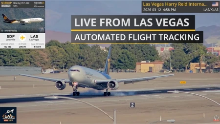 Las Vegas Airport - Runways 26R and 26L