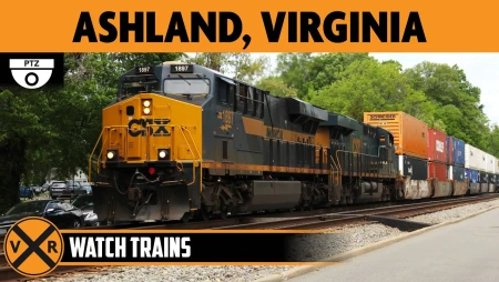 Ashland, Virginia - Train Camera at Amtrak Station